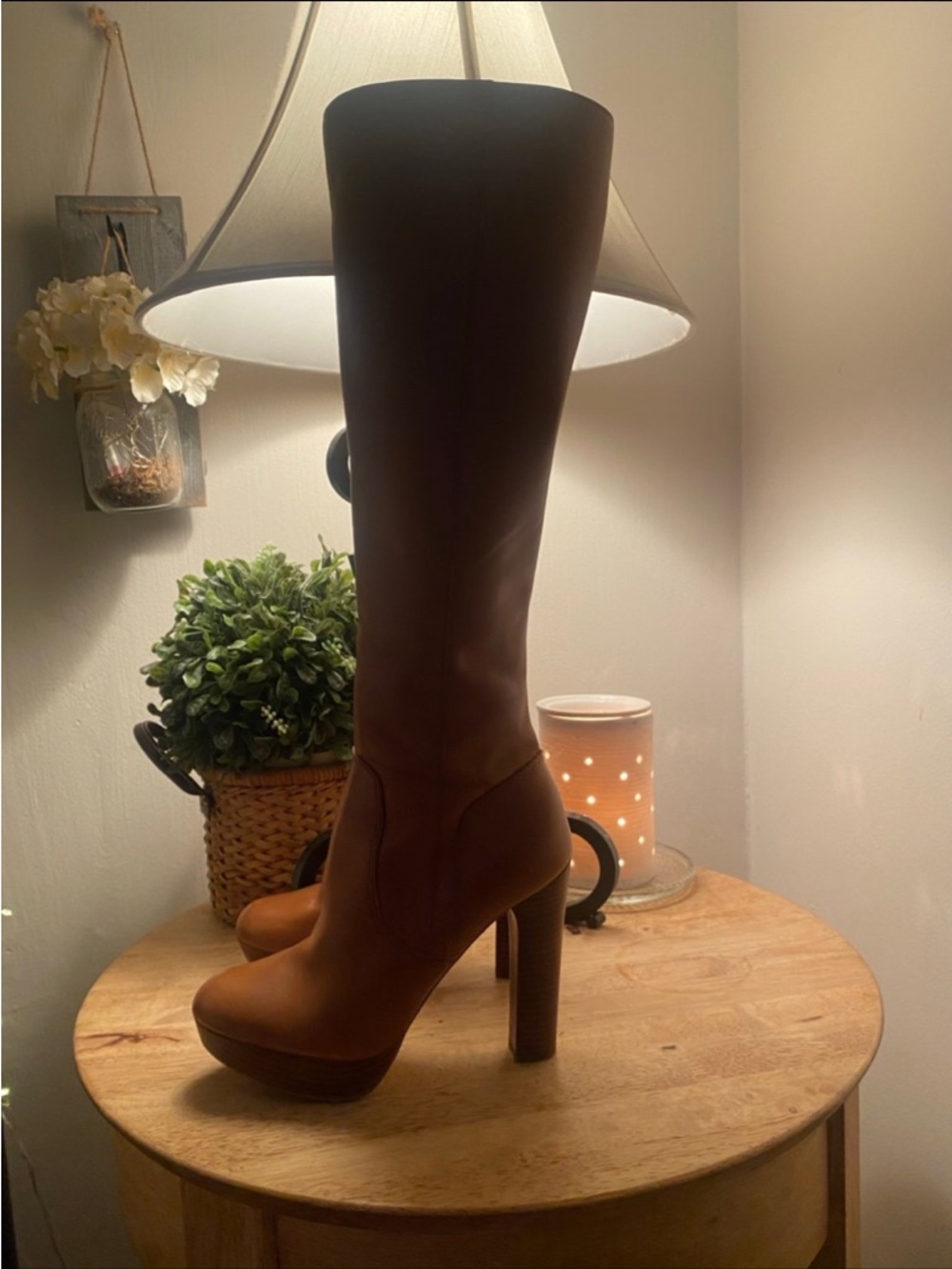 MICHEAL KORS KNEE HIGH TALL LEATHER BOOTS 🌺